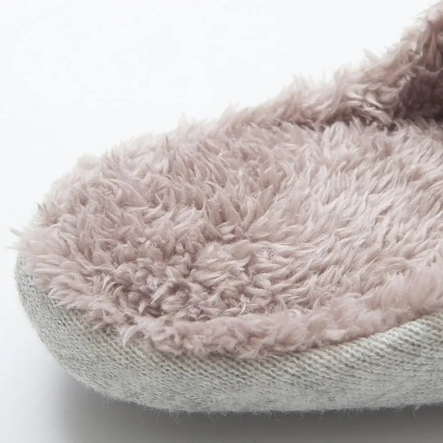 Cute Hedgehog Plush Home Slippers